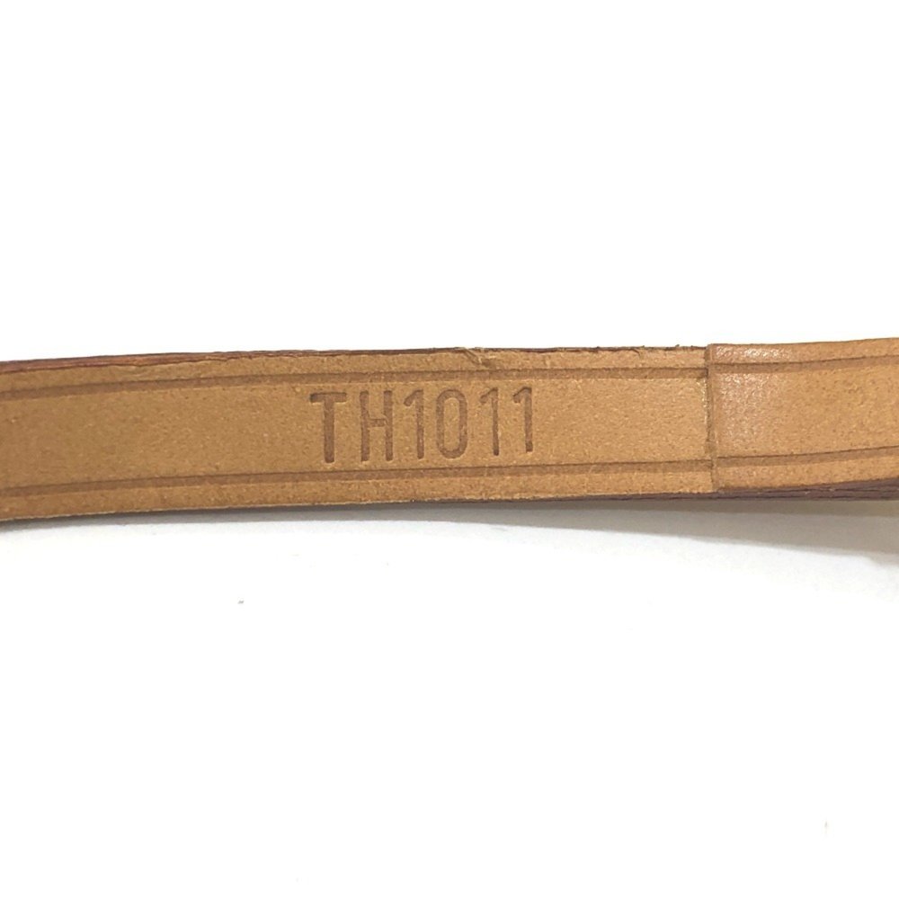 LOUIS VUITTON Louis Vuitton Strap Shoulder Belt Tanned Leather Women's Beige - Picture 7 of 9